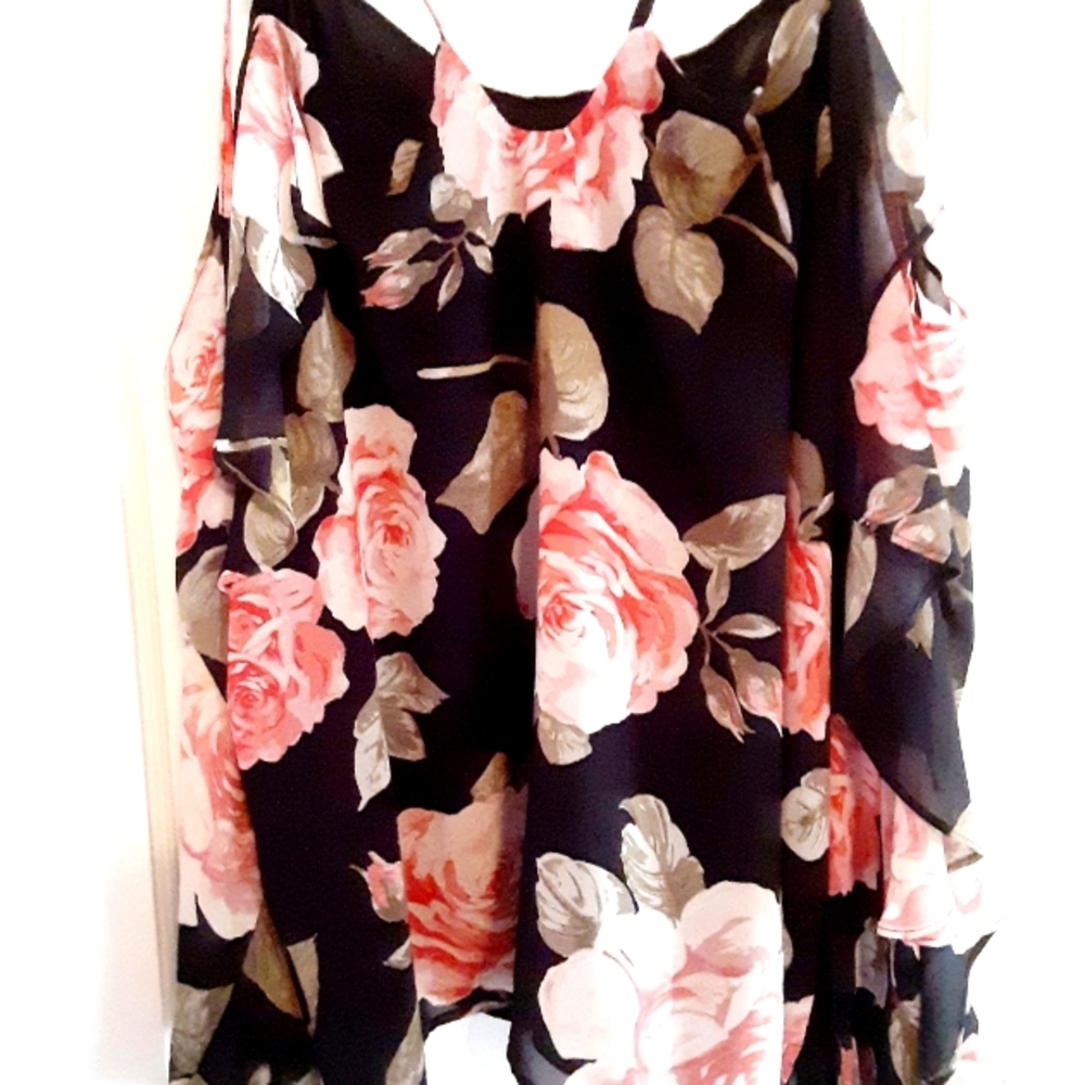 Beautiful floral print blouse